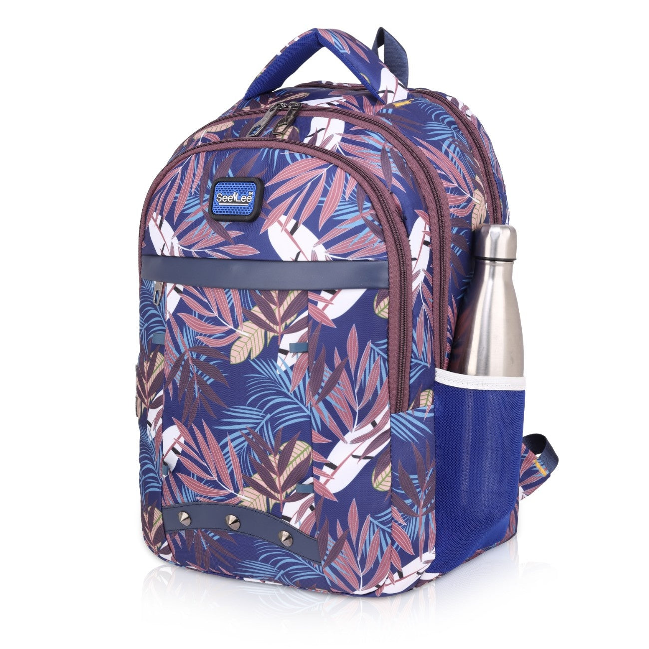 TropicFlex Lightweight Printed Backpack | School, College, Travel & Daily Use