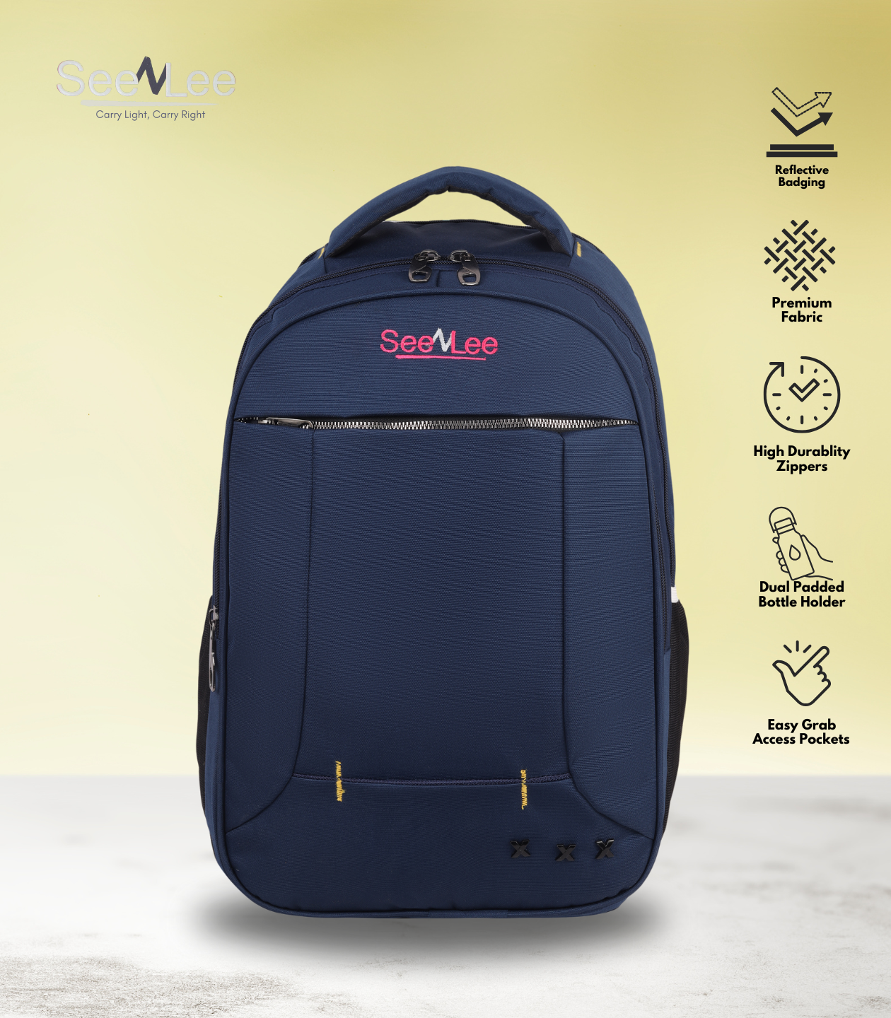 Backpack for Modern Day Use Clean Design For College and Office