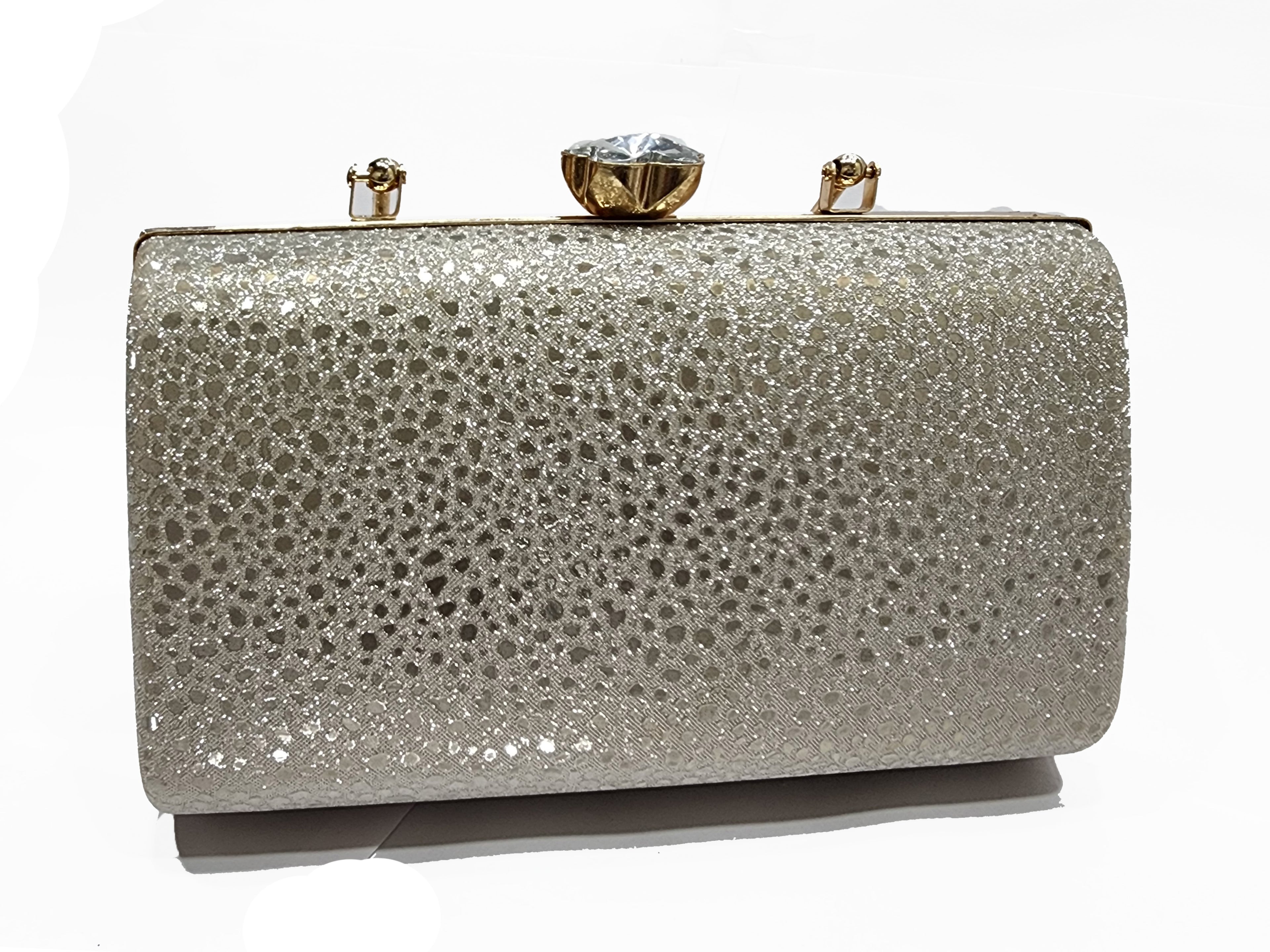 Silver Stone Work Clutch