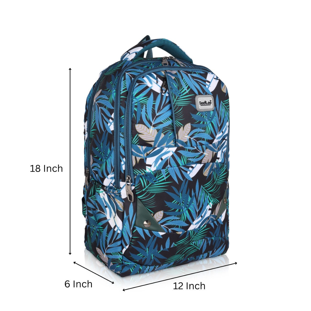 TropicFlex Lightweight Printed Backpack | School, College, Travel & Daily Use
