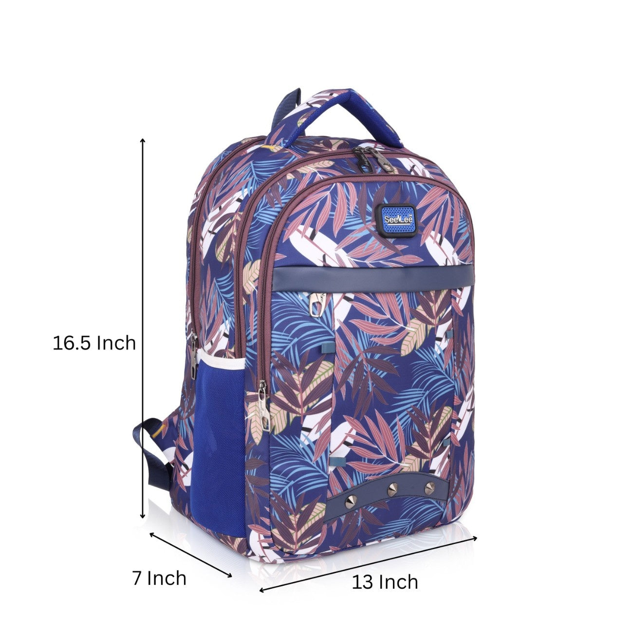 TropicFlex Lightweight Printed Backpack | School, College, Travel & Daily Use