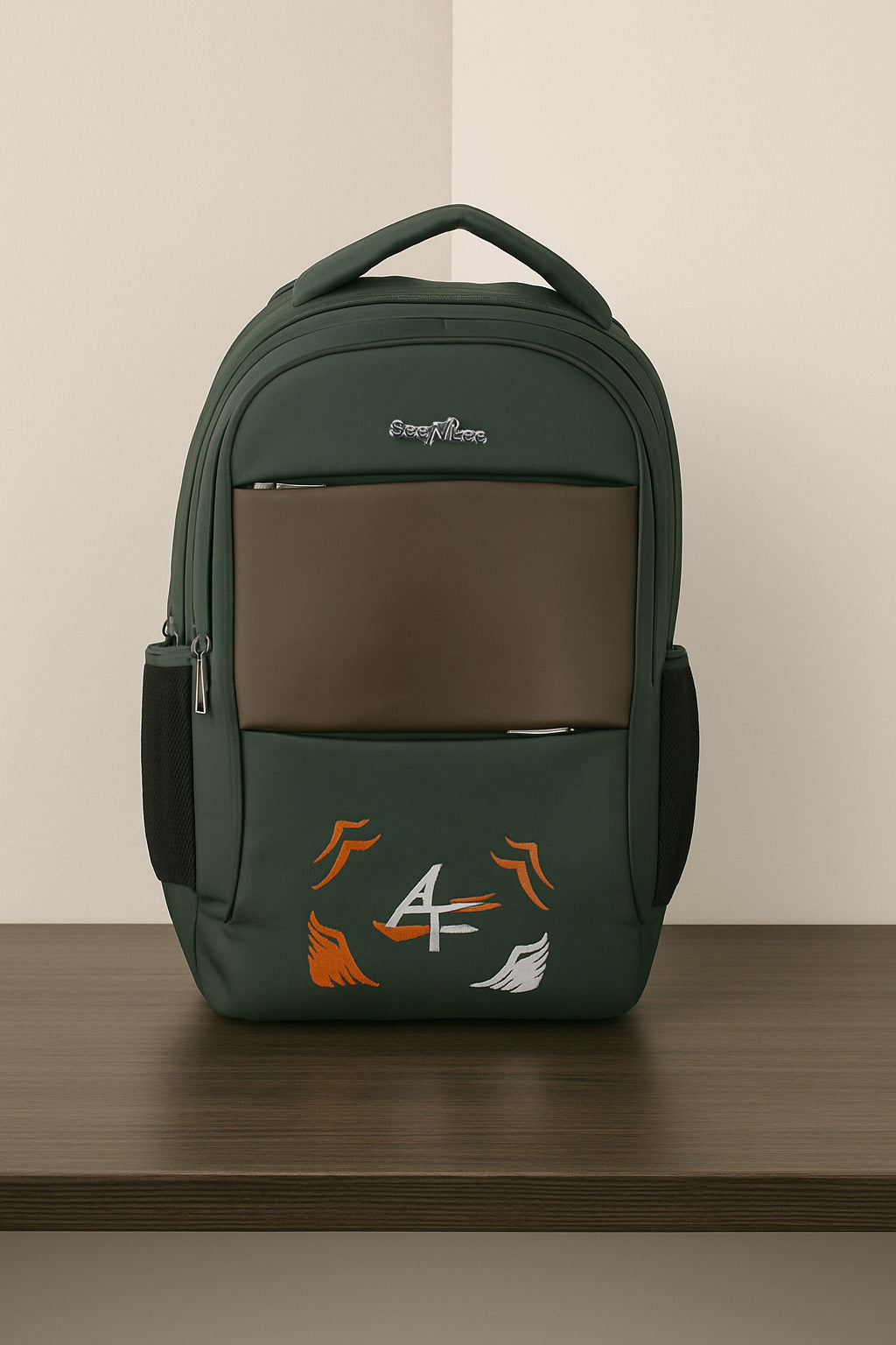 Leatherette Noble Backpack for Office and College