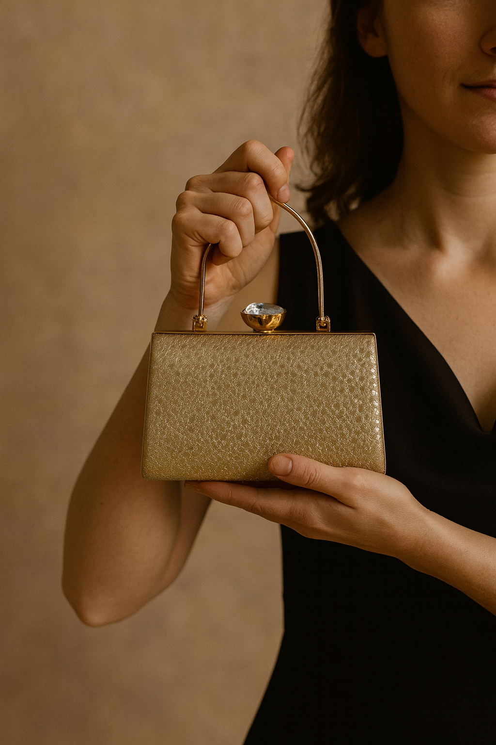 Silver Stone Work Clutch