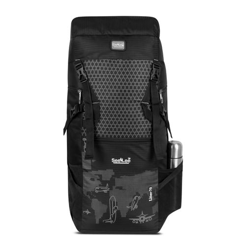 70L Trekking Backpack | Large Capacity Hiking & Travel Rucksack with Padded Shoulder Straps, Water-Resistant, Multi-Compartment Outdoor Backpack